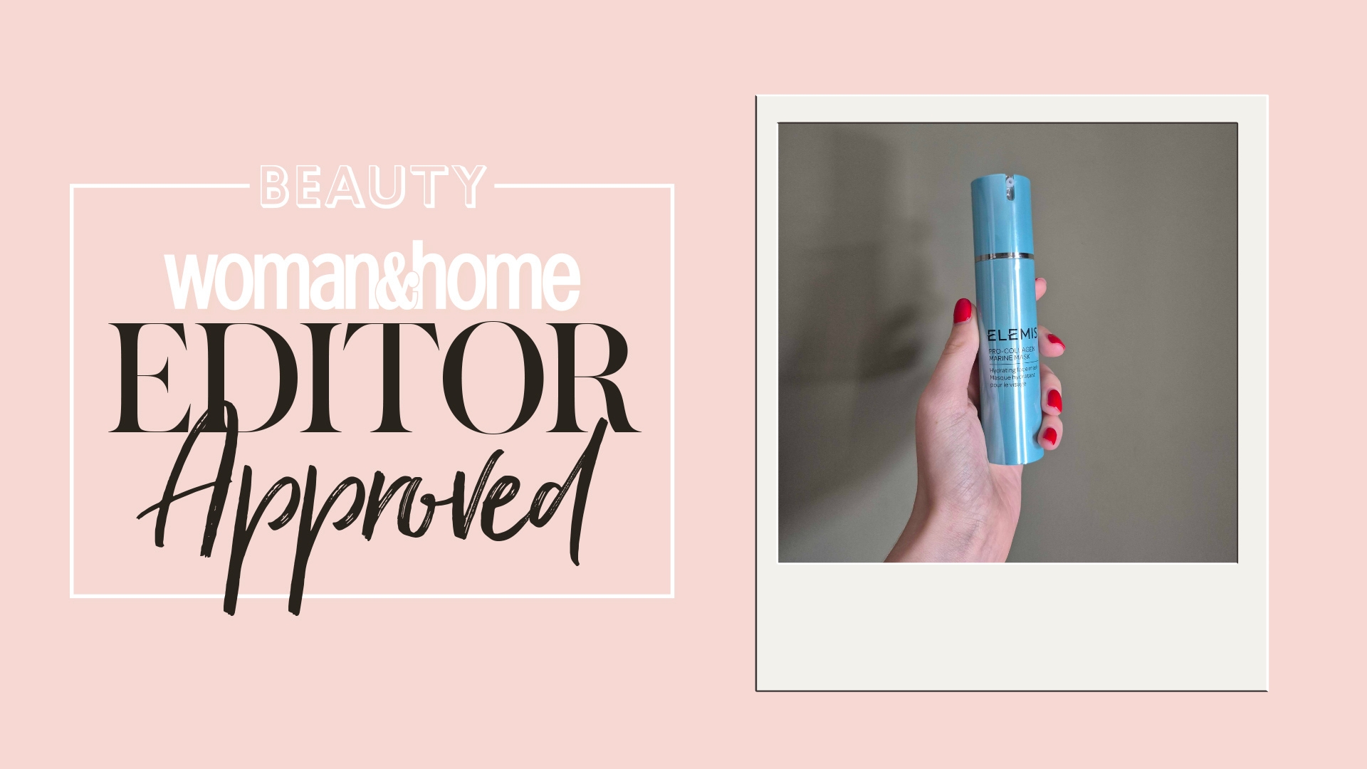 A picture of Digital Beauty Writer, Naomi Jamieson's hand holding the Elemis pro-Collagen Neck & Decolletage Balm