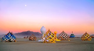 The 'Caravan cycle' settlement at Burning Man
