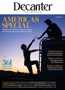 Decanter magazine October 2022