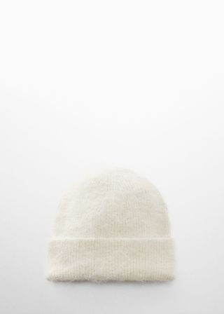 Knitted wool-blend cap - Women