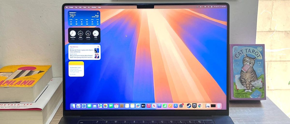 macOS Sequoia beta running on a MacBook Pro M3