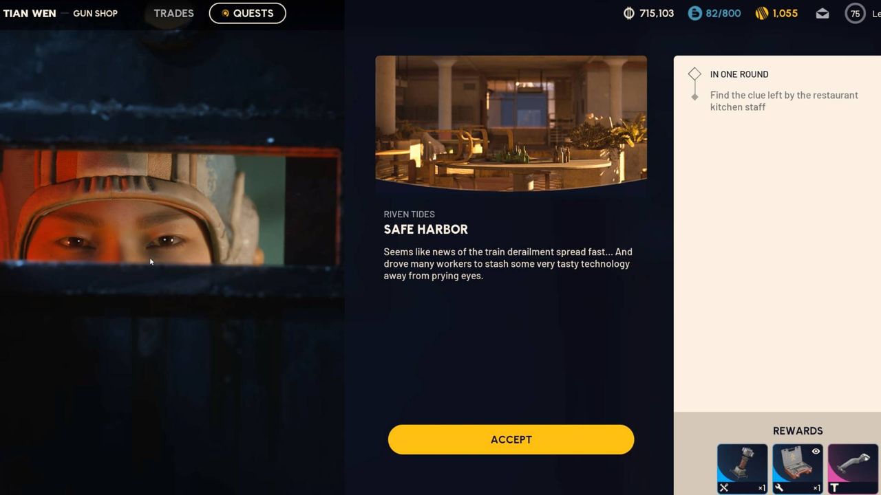 The Arc Raiders Safe Harbour mission is easy once you find the clue in the restaurant