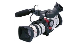 Canon XL1 on a white background