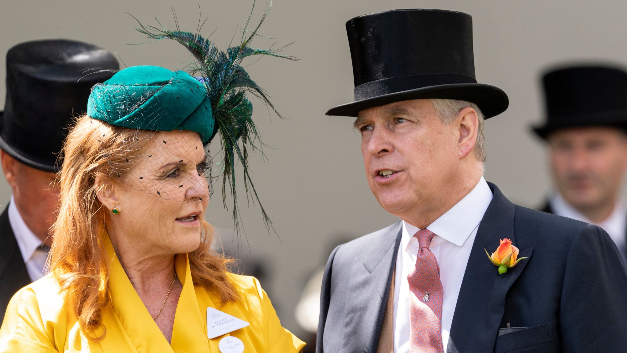 Prince Andrew and Sarah Ferguson at Royal Ascot
