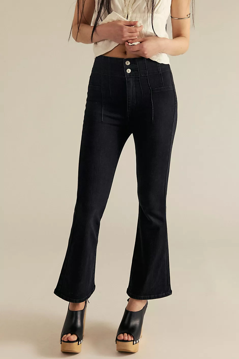 We the Free Jayde Crop Flare Jeans