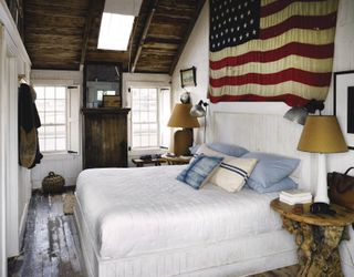 coastal cabin bedroom