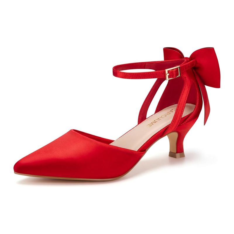 Carcuume, Kitten Heels with Bow