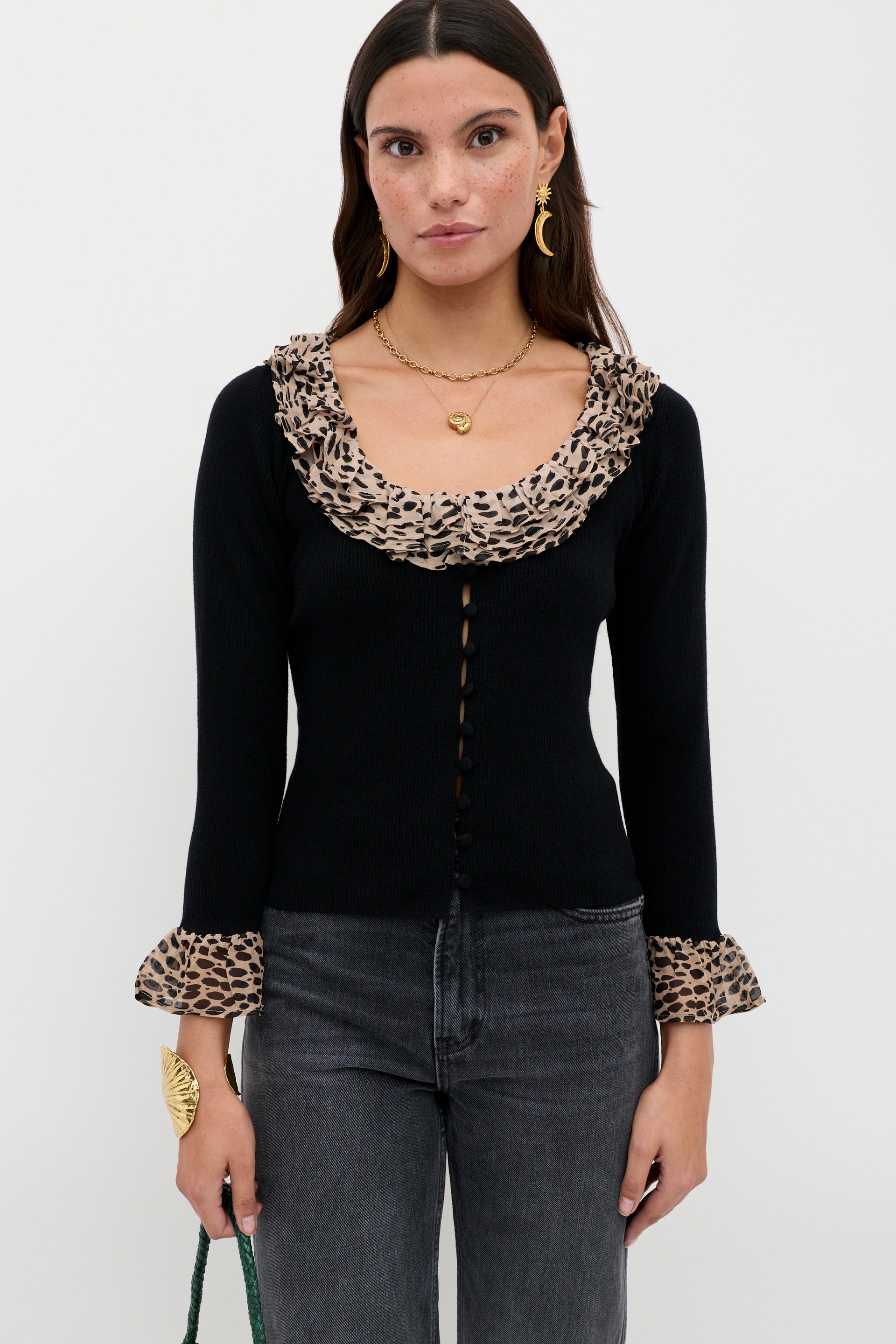 Laurel - Antelope Spot Black