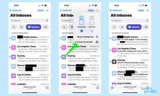 How to turn off group mail by sender in iOS 18