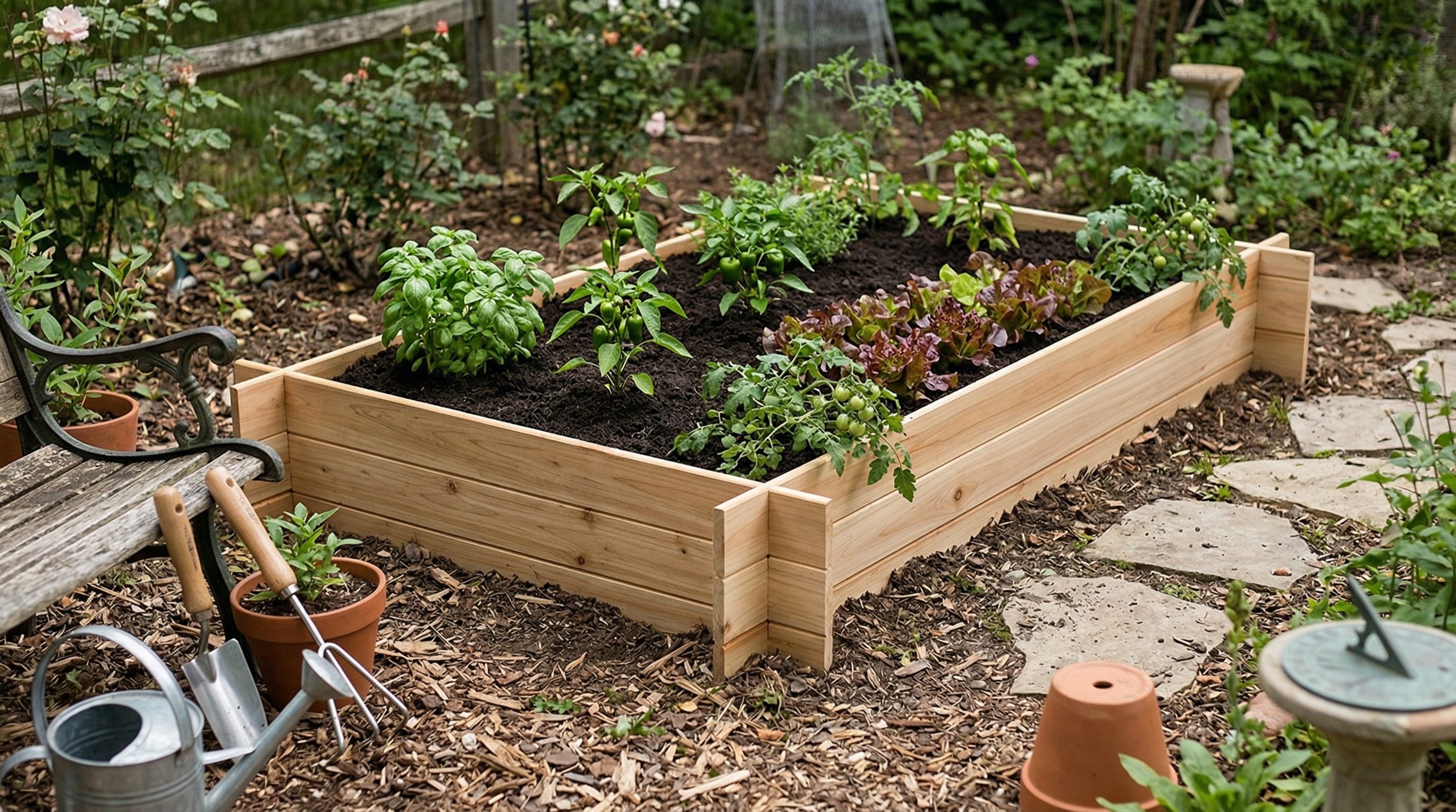 ALDI Belavi raised bed
