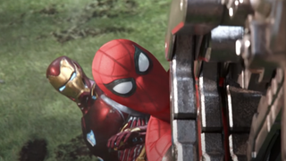 Iron Man and Spider-Man in Infinity War