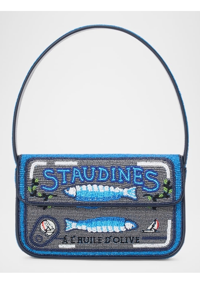 Staud, Tommy Beaded Shoulder Bag 
