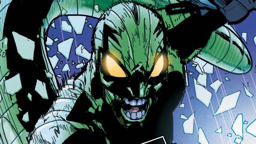 Marvel Comics artwork of Spider-Man villain Scorpion