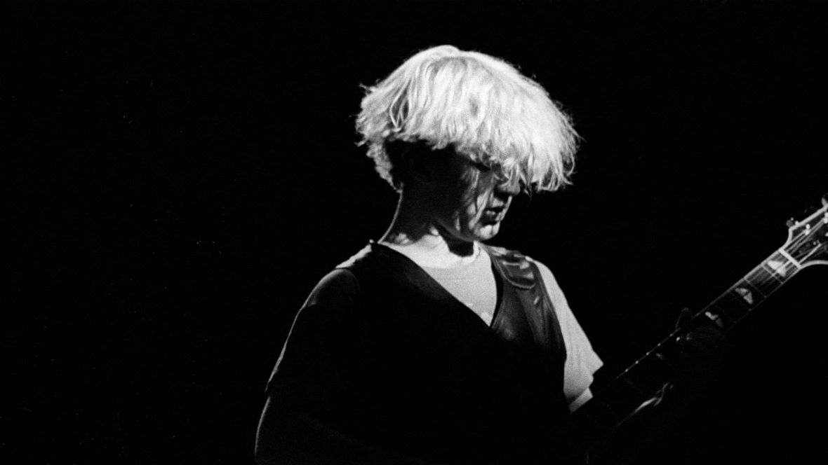 John McGeoch of Siouxsie and The Banshees performing at Palladium in New York City on November 15, 1980 