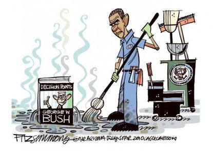 Obama on clean up
