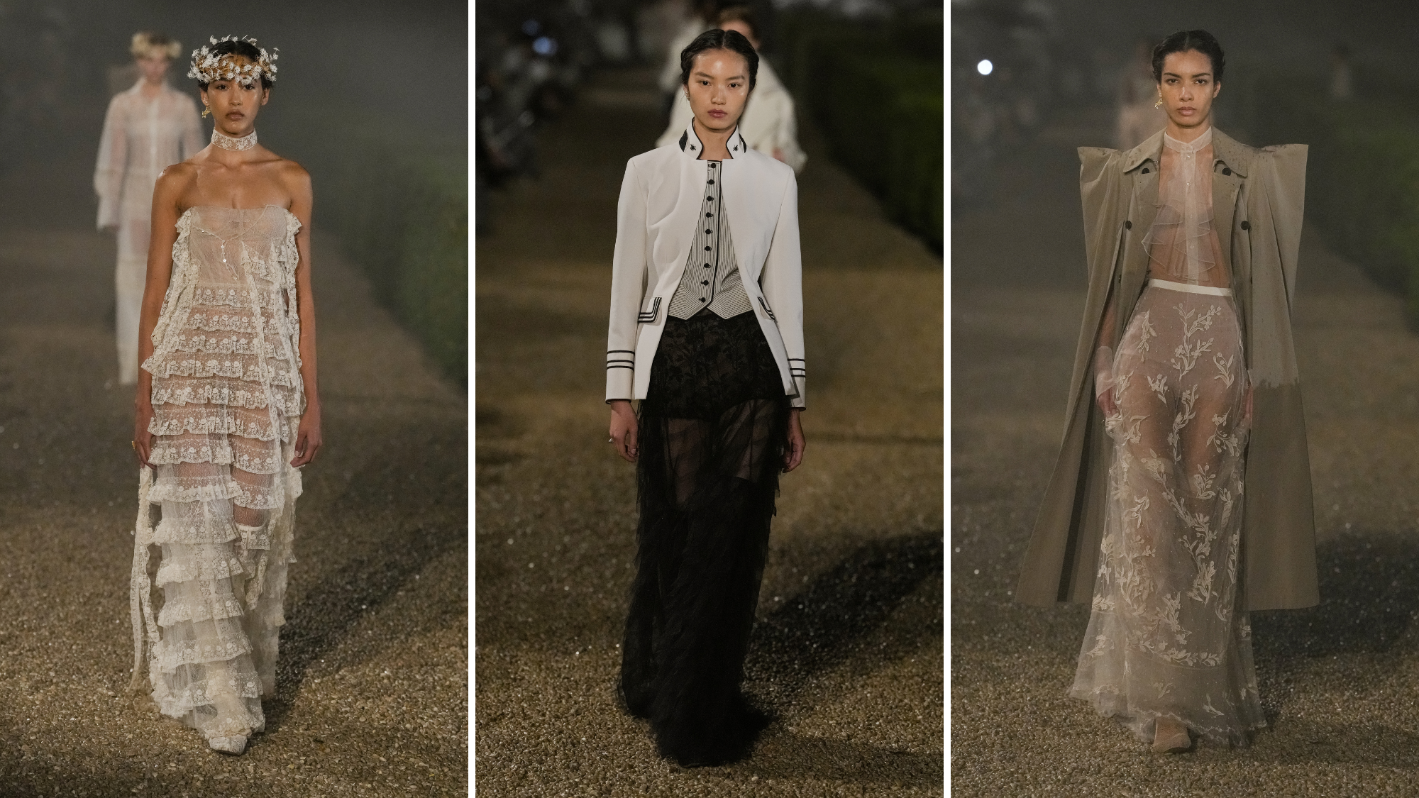 Dior Cruise 2026 show held at the Villa Albani Torlonia on May 27, 2025 in Rome, Italy.