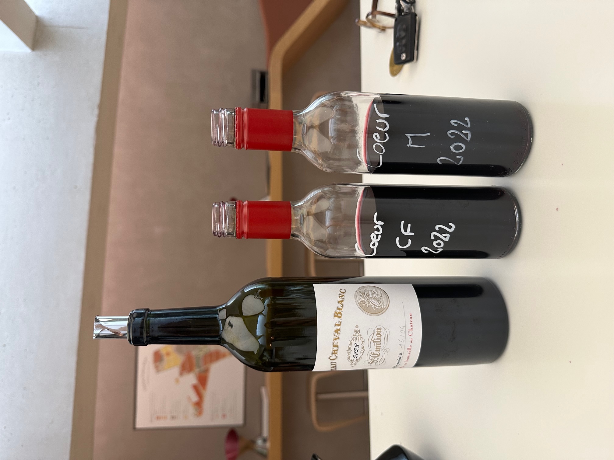 Tasting at Ch&amp;acirc;teau Cheval Blanc