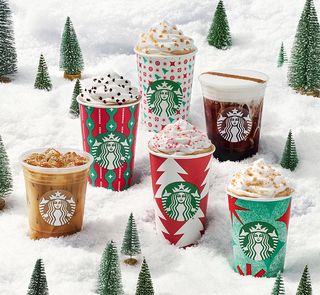 Starbucks holiday drink lineup