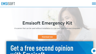 Emsisoft Emergency Kit website screenshot