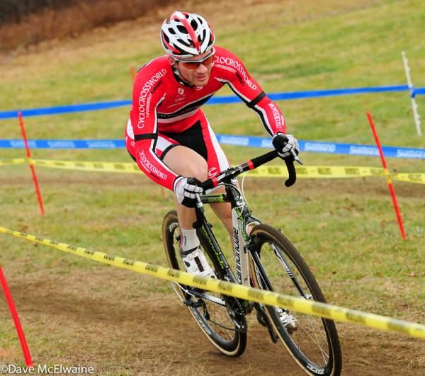 Dylan McNicholas (Cyclocrossworld.com) rode like a machine today
