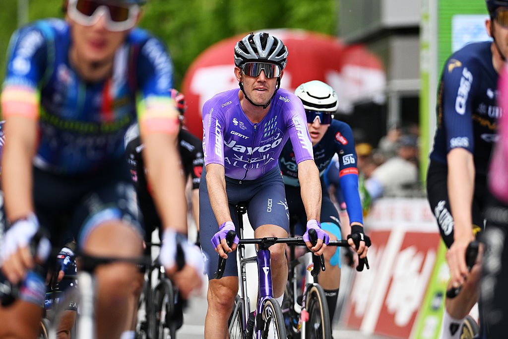 Ben O'Connor in action at the Tour of the Alps
