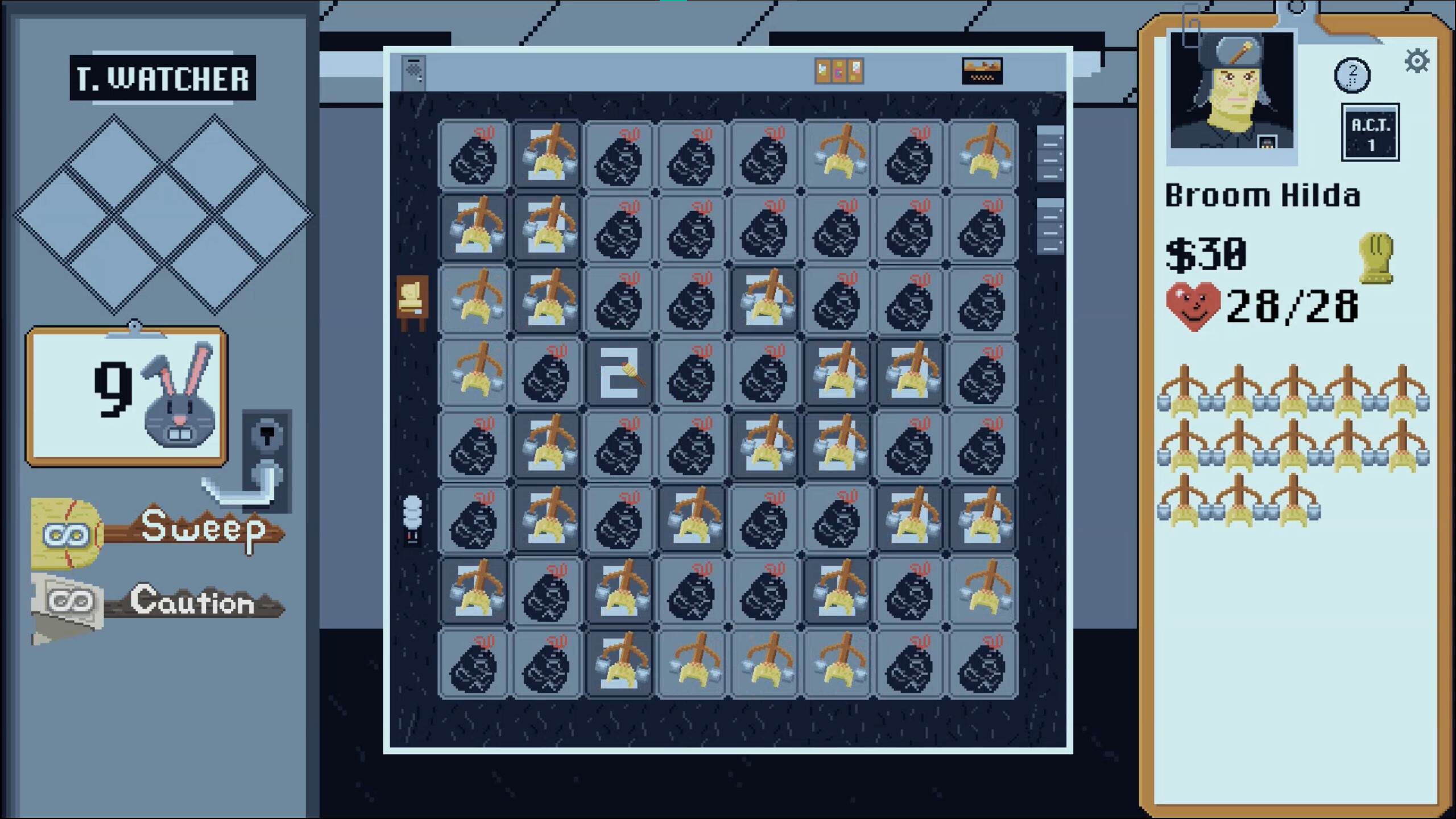 This Minesweeper roguelike is a chaotic corporate nightmare, and I love it