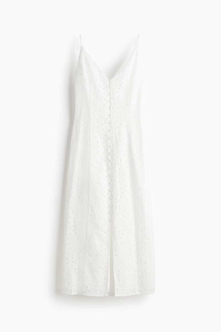 Broderie Anglaise Strappy Dress