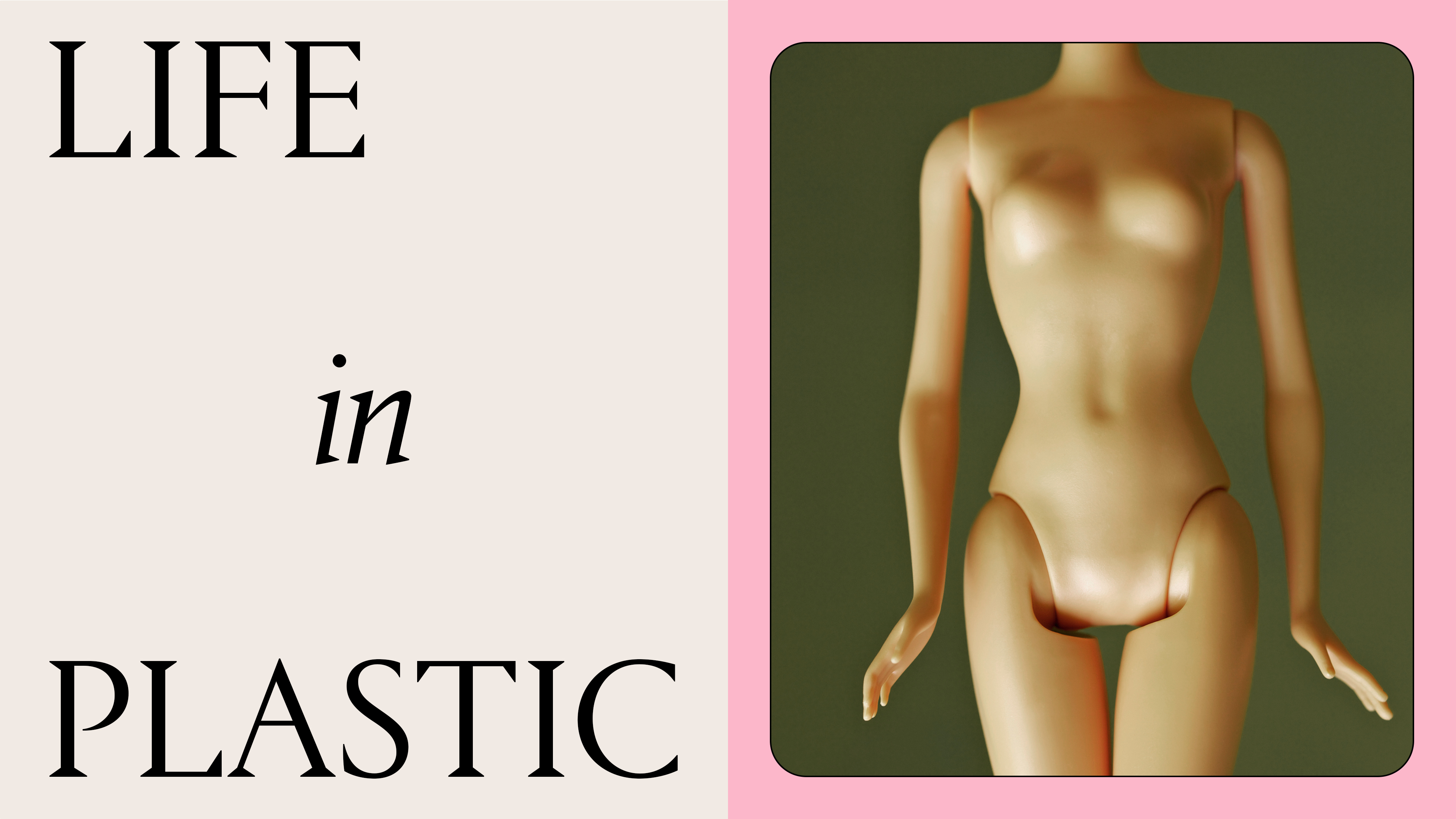 life in plastic with barbie body