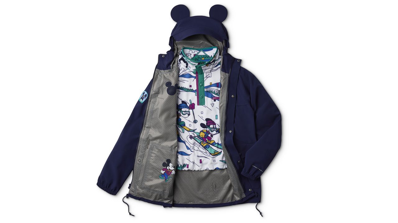 Columbia's Mickey's Outdoor Club Collection flatplay