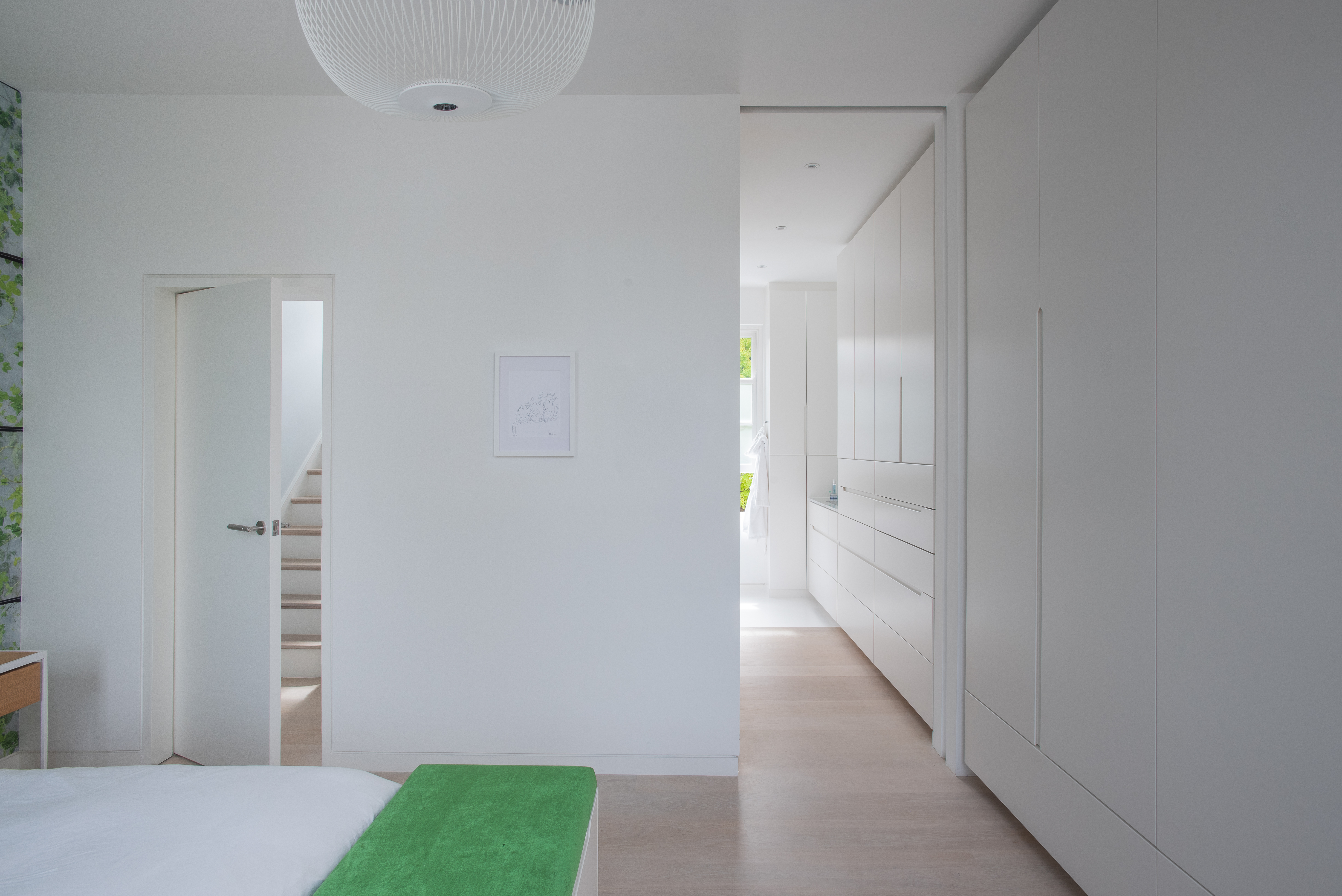 Rydon Street house by Moxon, bedroom