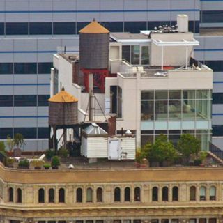 three story nyc rooftop house