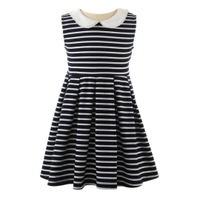 Navy Breton Striped Jersey Dress, £39 | Rachel Riley