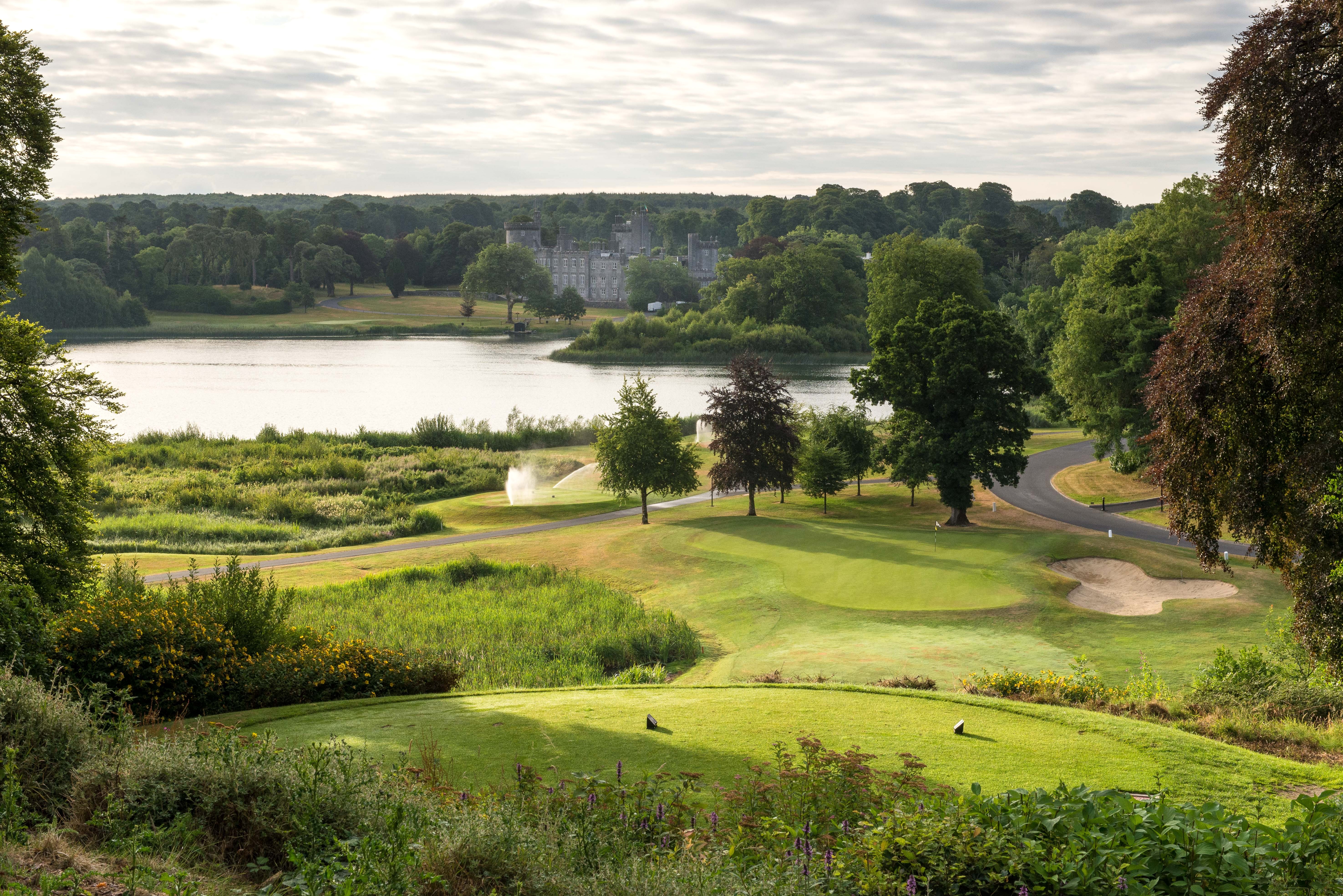 The 7th hole at Dromoland Castle