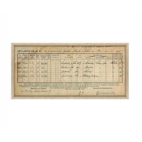 Magnolia, Vintage French Deposit