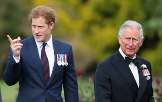 Prince Harry and Prince Charles