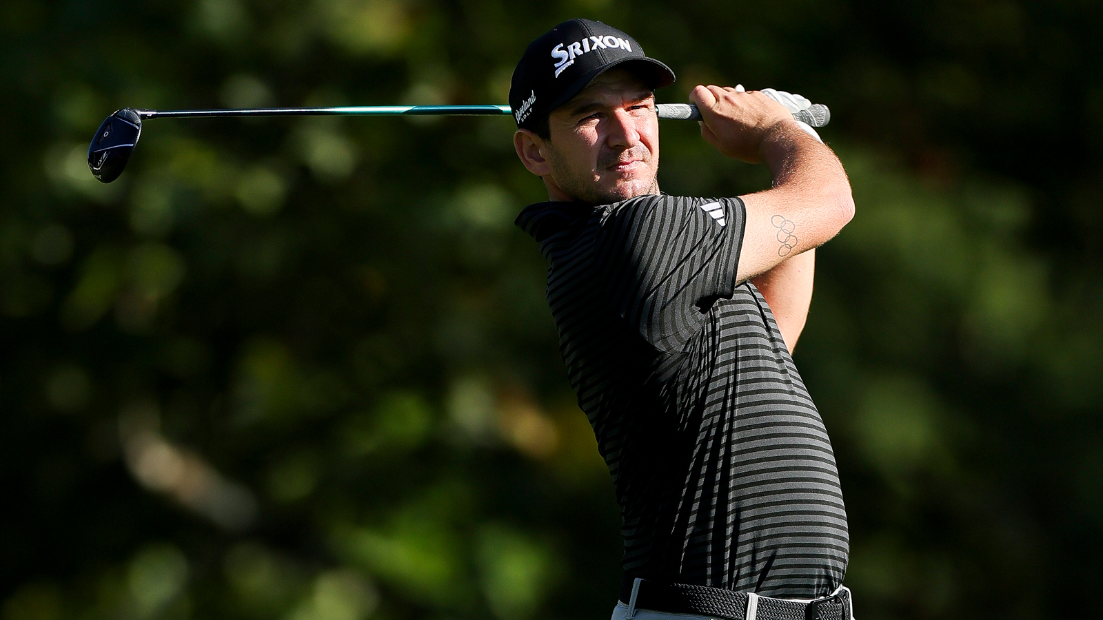 Alejandro Tosti hits an approach shot