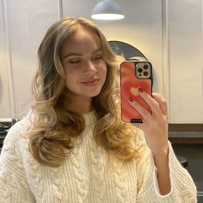 3d dry cut - valeza's hair after cut and blow dry