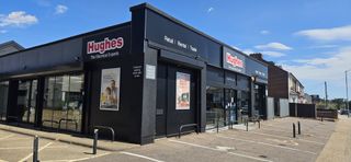 A hughes electrical storefront
