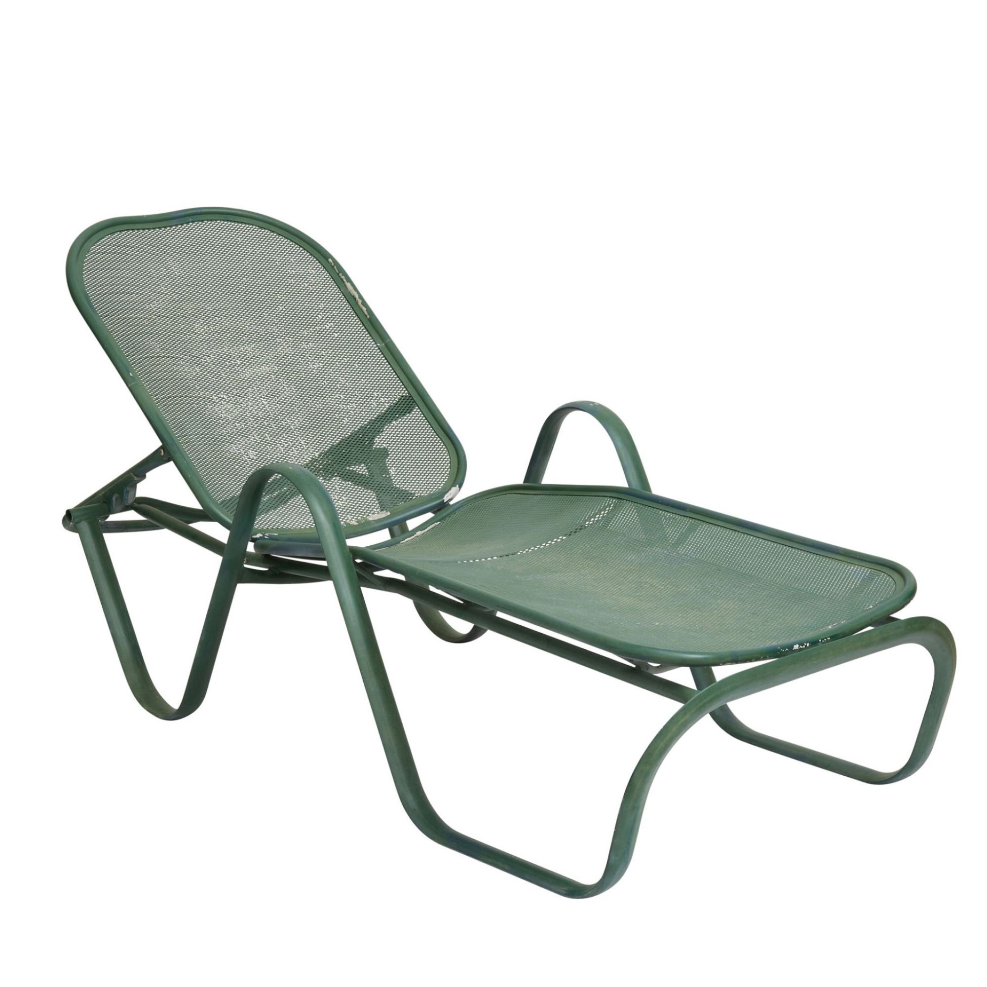 Hefty Vintage Mid-Century Aluminum Pool Chair