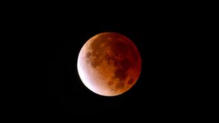 Beaver Moon partial lunar eclipse from Madison, Wisconsin