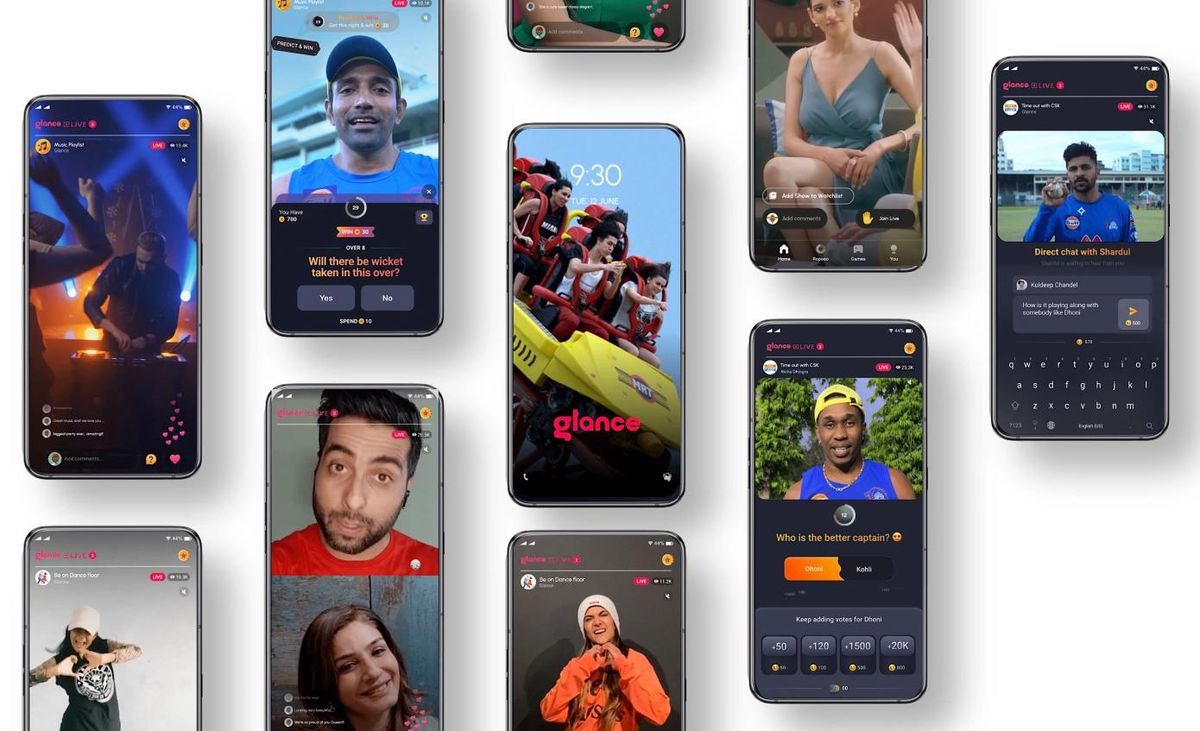 Glance Lock Screen Examples