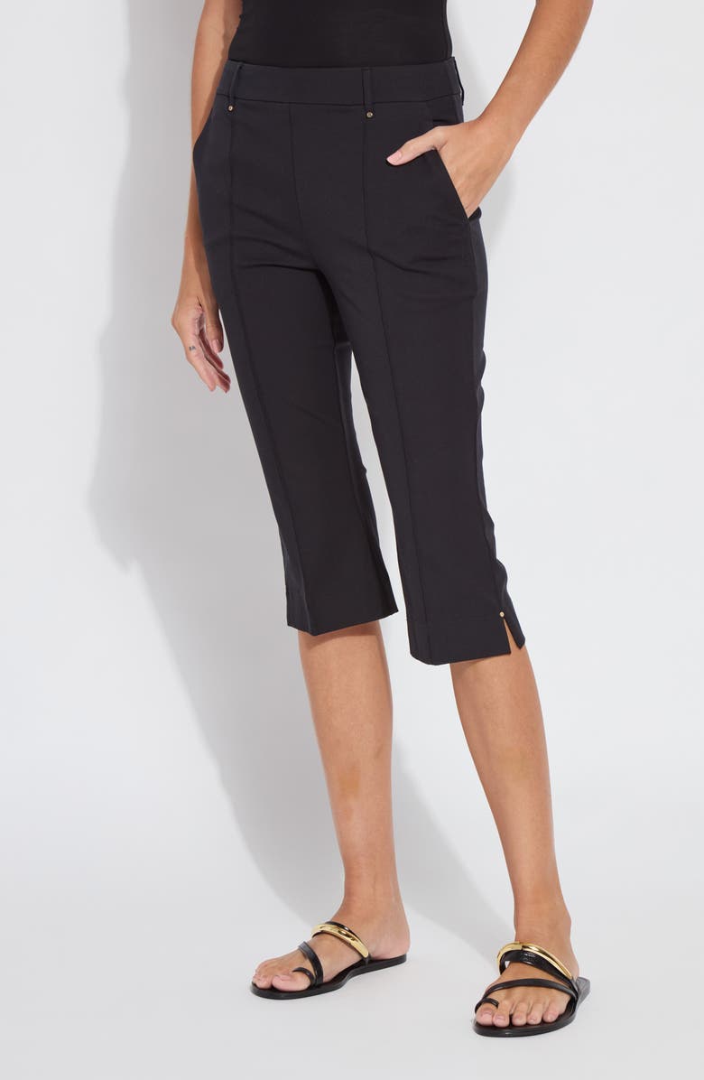 Amanda High Waist Pull-On Capri Pant