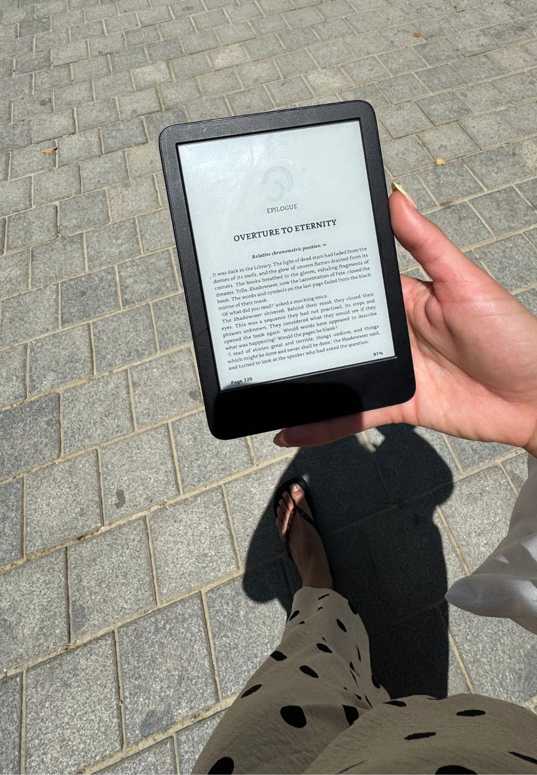 Health writer Georgia Brown trying Kindle walking