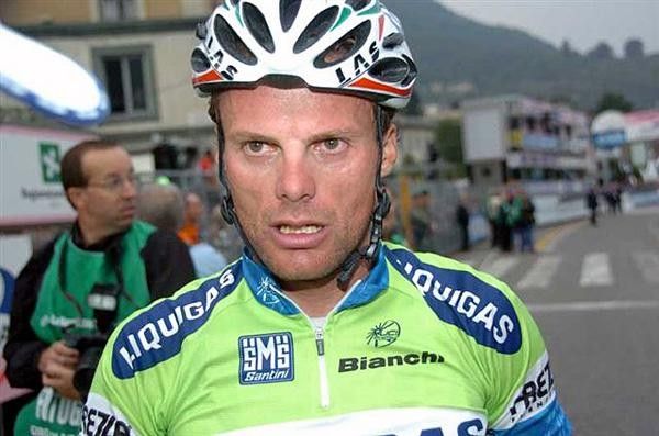 Danilo Di Luca (Liquigas) shoots a look that could kill.