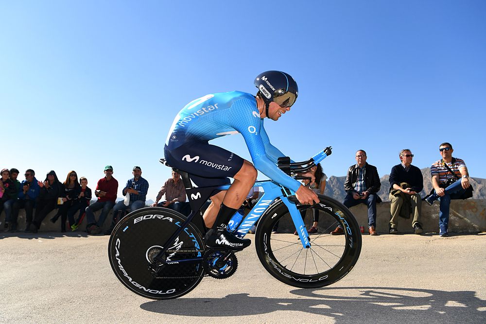 Nelson Oliveira (Movistar) finished 6th in the opening stage of Volta a la Valenciana