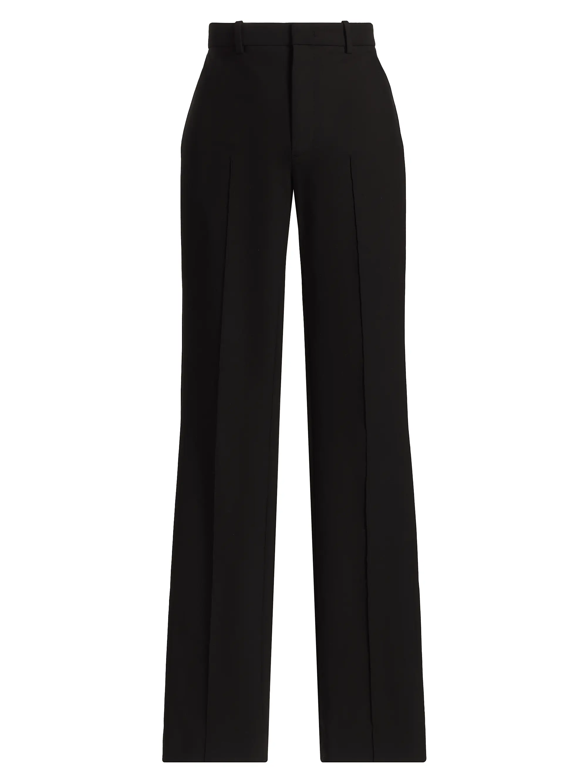 Mid-Rise Slim Cigarette Pants