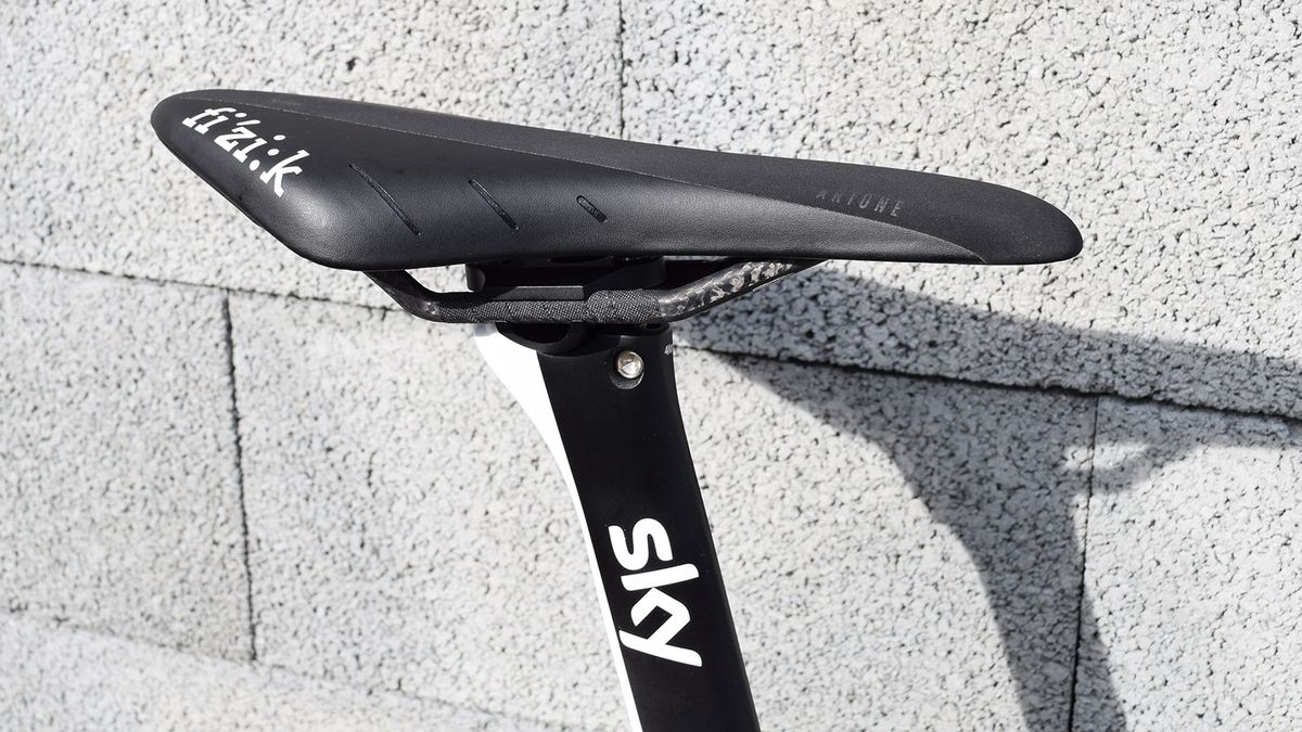 Geraint Thomas opts for a Fizik Arione saddle