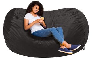 Amazon basics bean bag chair