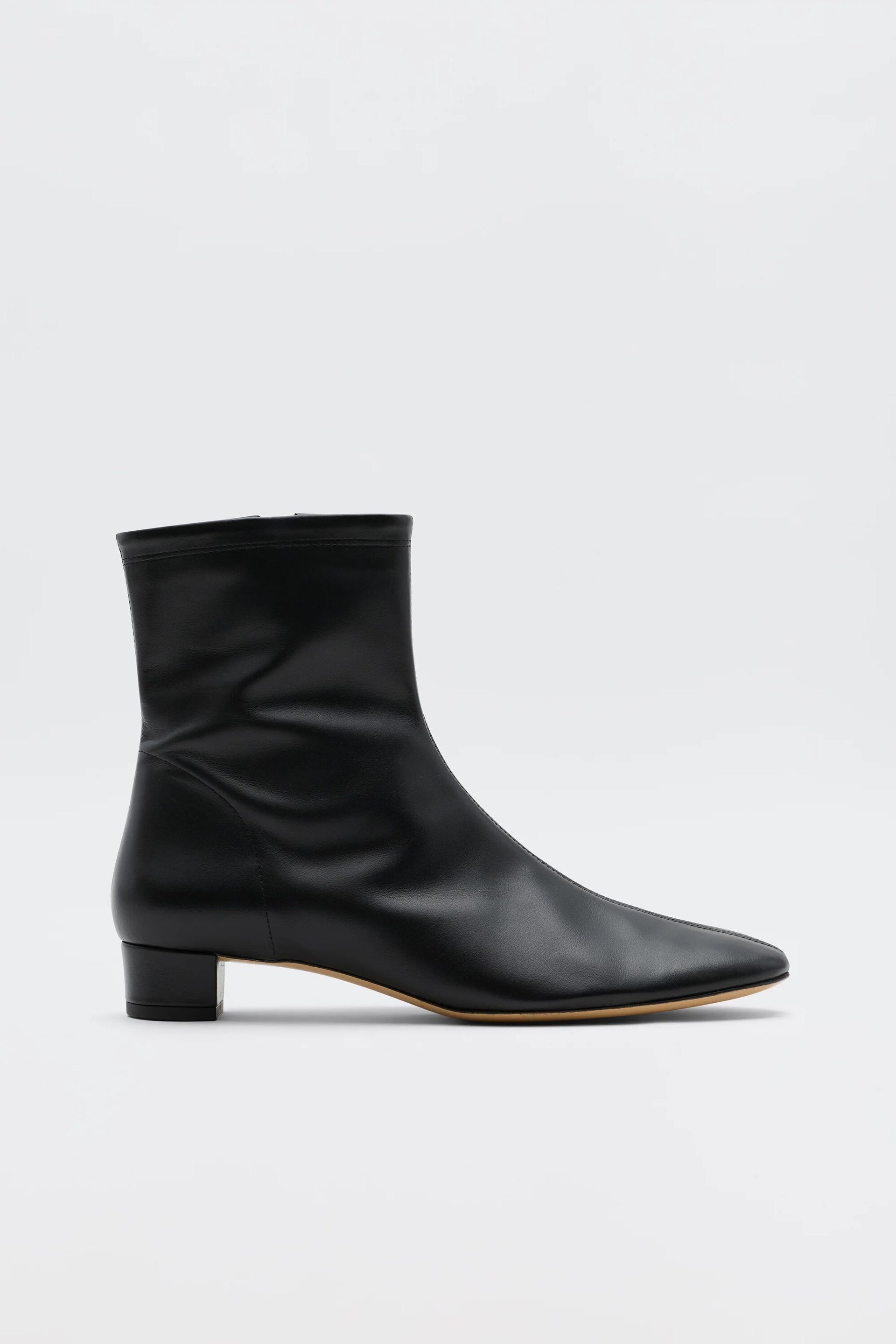 Rey Leather Boots in Black Leather