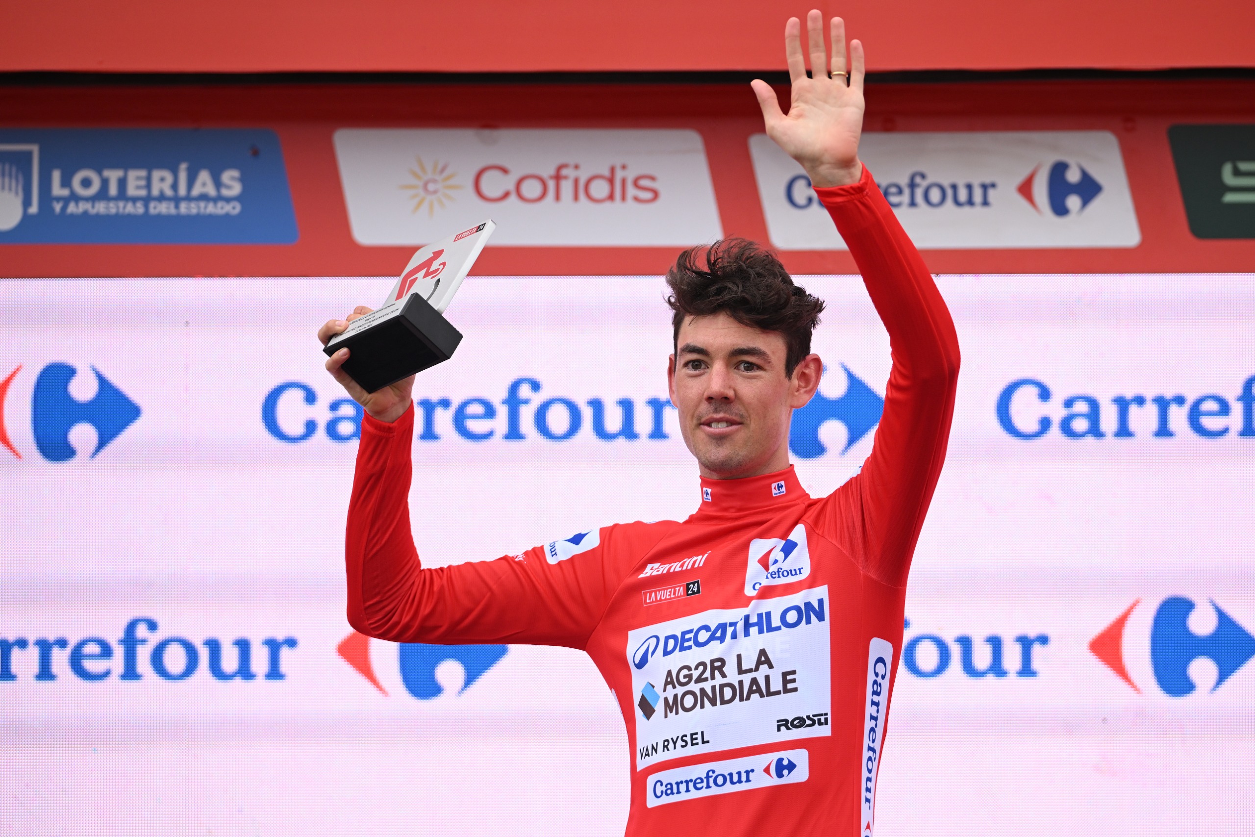 Ben O'Connor at the 2024 Vuelta a Espa&ntilde;a